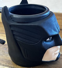 Vtg 1995 Dc Comics Batman 3d Mold Mug Superhero Applause Drink Beverage Cup 3 5 