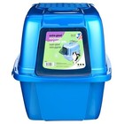 Extra Large Enclosed Cat Litter Box Odor Control W  Drip Shield   Filters New