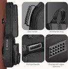 Guitar Case For Acoustic Guitar Bag 6 Pockets Resistent Oxford Cloth Waterproof
