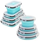 8 Pack Collapsible Food Storage Containers With Lids  Silicone Food Storage 