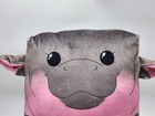 Moo-deng The Baby Pygmy Hippo Pillow Pal Themed Plush Handmade