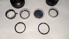 Vintage Video Camera Lenses   Attachments Adapters Leather Cases Misc Lot