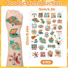 Showgirl Temporary Tattoos Stickers - 200  Showgirl Era Birthday Decor Supplies 