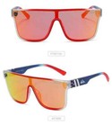 Men s Sunglasses Quicksilver Shield Mirror Polarized Uv400 Orange Blue Black Usa
