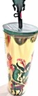 Starbucks Christmas Reindeer Tumbler Gold Green 2024 Topper Straw 24 Oz Rare Nwt