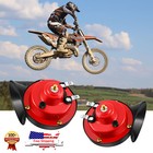 1pair 12v High And Low Tone Super Loud Horn Water Proof Durable Car Horn