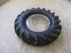 Vintage Firestone Ground Grip Tractor Tire Ashtray Gum Dripped