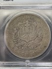 Sasa 1897-a Dominican Republic Peso Icg Vf25