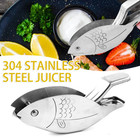 Stainless Steel Fish Shape Manual Lemon Juicer Citrus Orange Fruit Squeezer