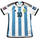 2022 Argentina Home Jersey  10 Messi Large Adidas World Cup Final Match 2 Star