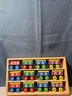 Wooden Magnetic Train Set 13 Pc   Alphabet Letters A-z   Numbers 0-10