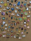 Large Lot Of 163 Assorted Collectible Enamel Lapel Pins