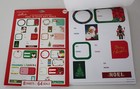 Hallmark Inspirations  64  Peel N Stick Christmas Holiday Gift Seals Tags - New