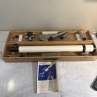 Vintage Unitron D 60mm 900mm Altazimuth Refractor Telescope With Tripod   Mount