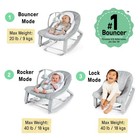 Baby Bouncer Ingenuity Keep Cozy 3-in-1 Grow With Me Vibrating Up To 40 Lbs