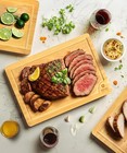 Royal Craft Wood Wooden Cutting Boards For Kitchen Meal Prep Serving - Bamboo