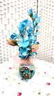 Home Decoration Collectibles Vase With Silk Flowers  By Michal Negrin  172 
