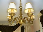 Ceiling Light  Chandelier  Napoleon 3  Victorian Baroque  Bronze  Vintage Unique
