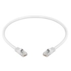 1 5ft Cat5e Ethernet Patch Cord White Cat 5e Internet Cable Rj45 Lan Router Cord