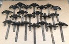 Lot Of  21  Antique Cast Iron Snowbird Ice Snow Stops Fn Peter   Bro  Newside Pa