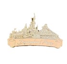 Disneyland Paris Castle Space Mountain Pin 2025 Dlp Attractions Jumbo New