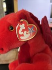 Y Ddraig Goch Ty Beanie Buddy Rare Dragon Uk Exclusive Mwmt