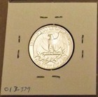 1955 Proof Washington Quarter Uncirculated 90  Silver Gem