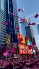 Madonna Confessions Ii Times Square Ny Pink Flyer 2026 Rare Collectible Souvenir