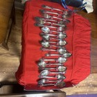 Wm A Rogers oneida Ltd Meadowbrook Silver Plate Flatware - 33 Pieces