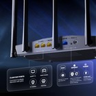 Wifi 6 Router Home Ax1500 Dual Band Gigabit Router Wireless Internet Long Range