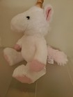 Target Limited Edition Plush Unicorn Lovey White Pink Stuffed Animal 15 