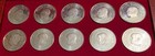 1969 Tunisia Proof 10 Piece Silver Dinar Coin Set With Case And Certificate Fm