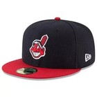 Cleveland Indians Cle Mlb Authentic New 59fifty Fitted Cap - 5950 Hat Era