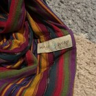 Maya Wrap Ring Sling Baby Carrier Size S Colorful Striped Guatemalan