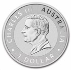 2025 1 Oz Australian  9999 Fine Silver Kangaroo  1 Coin Bu