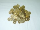 50 Golden Liberty   Eagle  Pachislo  Skill Slot Machine Tokens - Brand New