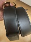 Gucci Belt Authentic Leather Belt For Women Size 100 Black Golden Buckle