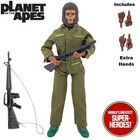 Mego Planet Of The Apes Conquest Chimp Custom Pota 8    Action Figure W  Box