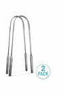 Stainless Steel Tongue Scraper Cleaner Fresh Breath Oral Care Unisex