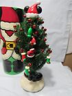 Disney Parks Mickey Mouse Mailable Christmas Tree With Ornaments  M49m