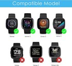 Watch Band For Fitbit Versa 4 3  sense 2 1 Soft Woven Nylon Sport Wrist Bands