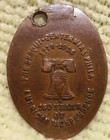 Rare 1926 Sesquicentennial Expo Elongated Cent Penny Philadelphia Pa Worlds Fair