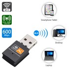 600mbps Usb Wifi Adapter 5g 2 4g Dual Band Wi-fi Receiver Wireless Network Card