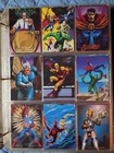 1994 Flair Marvel Base Set plus Multiple Inserts binder Included lot Pics