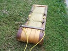 Vintage Adirondack Toboggan 4  Wooden  Art Sled Or Wallhanger 