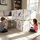 Cardboard Fort Building Kit     Giant Indoor Kids Fort Builder