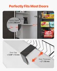 Vevor 8-tier Over The Door Pantry Organizer Hanging Storage Rack Adjustable