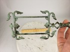 Kretzer Cast Iron Glass Tail Sign Weathervane Arrow Advertising Lightning Rod