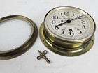 1943 Seth Thomas Wwii  northwest Instrument Co  Advertising Porthole Ship Clock