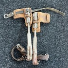 Lineman Gaffs Tree Pole Climbing Spikes Vintage Mine Safety Appliance Msa Brooks